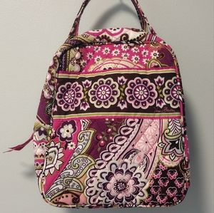 NWT VERA BRADLEY LET'S DO LUNCH VERY BERRY PAISLEY LUNCH BAG